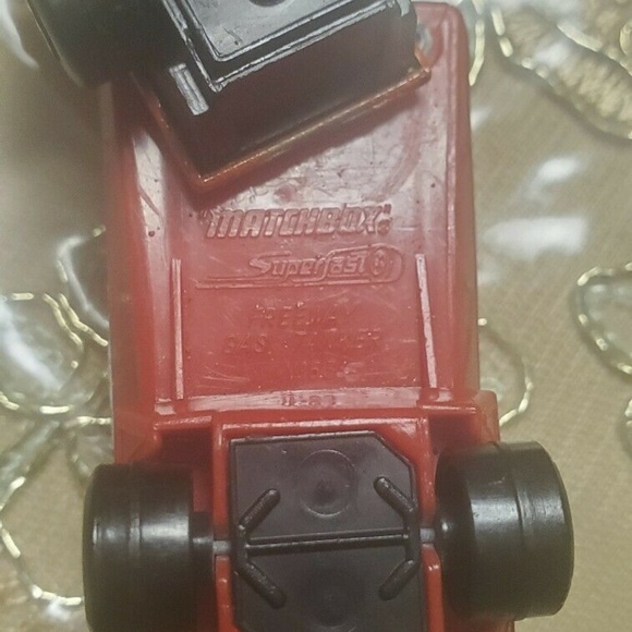 Matchbox N°63 GAS TANKER 1973 ENGLAND RED/WHITE - Picture 6 of 7